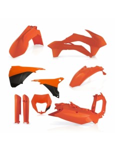KIT PLÁSTICOS COMPLETO ACERBIS KTM EXC / EXC-F 2016 LARANJA